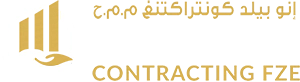 INNO BUILD Contracting FZE Logo White